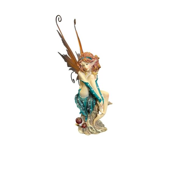 David Ent Fairy Statue 7.5"H Fantasy Collectible Figurine Room Decor - Picture 1 of 8